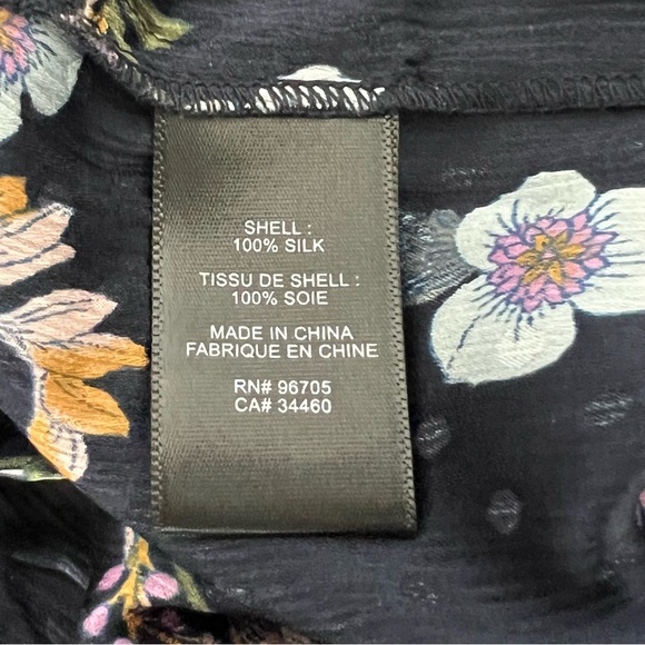 Rebecca Taylor Natalie Jumpsuit Silk One Shoulder Blue Floral Coquette feminine - Picture 15 of 16